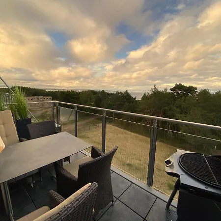 Loftappartement Sundowner Mit Fantastischem Meerblick In Prora Binz Exterior photo